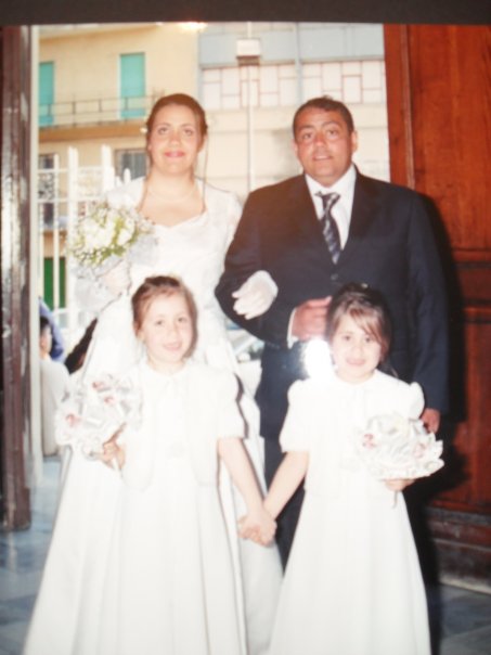Claudio Crastus al matrimonio della figlia Serena